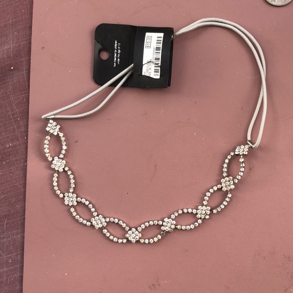 Silver Headband/Headwrap